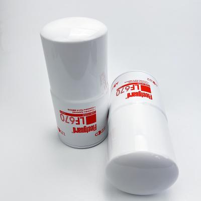 China Hydraulic Oil Filter for Tractor Parts LF670 High Quality Truck Parts for Cummins for sale