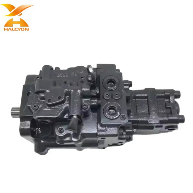 Hydraulic pump packaging in wooden box