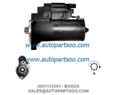 China 0001125501 0001125502 - BOSCH Starter Motor 12V 2KW 9T for sale