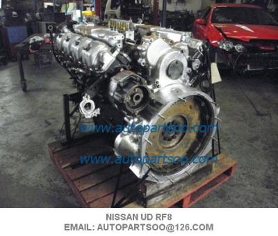 China Nissan UD RF8 engine Used Motor for sale diesel engine for sale