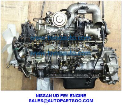 China NISSAN UD ENGINE FE6 ENGINE, USED NISSAN FE6 ENGINE for sale