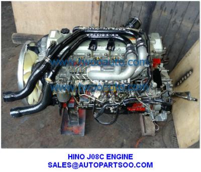 China HINO J08C ENGINE ,  USED JAPAN ENGINE ASSY  ，HINO J08C ENGINE for sale