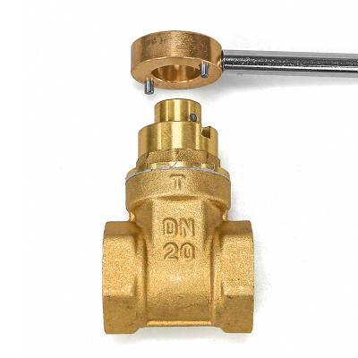 China  3/4in Lockable Ball Valve With Lock Key for sale