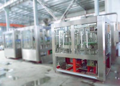 China Beer Tin Cans Filling Machine 4 Sealing Heads Three - Point Level Control System for sale