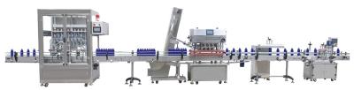 China BOV Bottle Filling Capping And Labeling Machine , Bottle Filling Capping Machine for sale