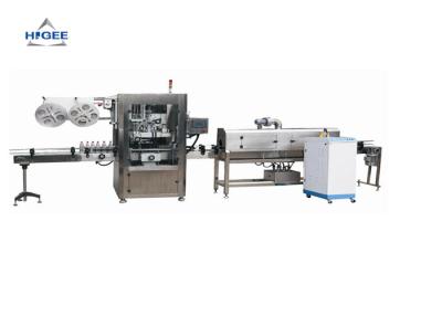 China Pet Bottle Filling Capping And Labeling Machine , Heat Sleeve Labeling Machine for sale
