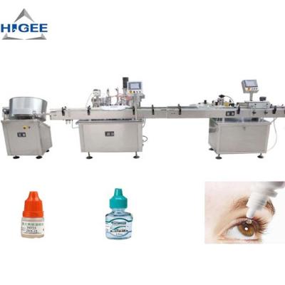 China High Accuracy Bottle Filling Capping And Labeling Machine For Eye Drop for sale