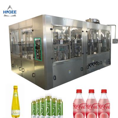 China Soft Drink Beverage Filling Machine 6000 BPH Filling Speed For PET Bottle for sale