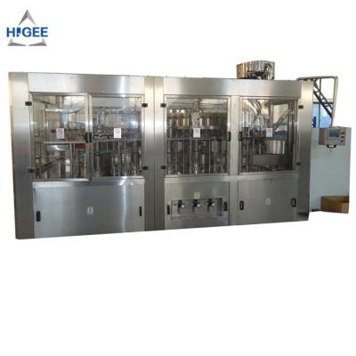China 10 Capping Head Bottled Water Production Machine / Monoblock Filling And Capping Machine for sale