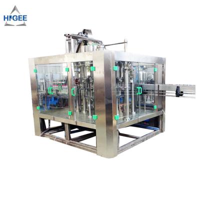 China High Accuracy Drinking Water Filling Machine / 3 In 1 Liquid Filling Machine for sale