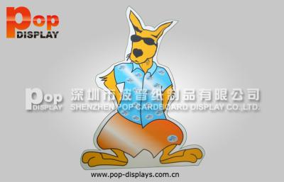 China Pessoa de pé portátil feita sob encomenda da propaganda para mostrar a imagem dos desenhos animados no mercado à venda