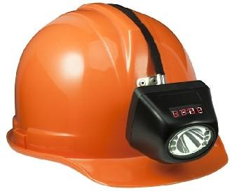China Super Brightness Industrial Lighting Fixture , Cree Coal Miners Helmet Light >120 Lumens for sale