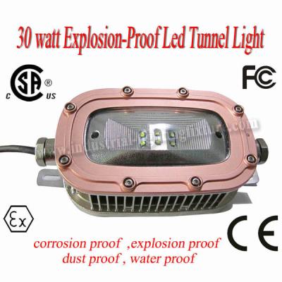 China 220 Volt CREE 30 Watt LED Explosion Proof Light 6500K 78Ra For Underground Tunnel for sale