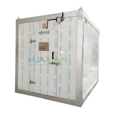 China Portable Walk in Freezer Refrigerator Type Mobile Cold Storage Room Price for Sale with Trolley Wheel for sale