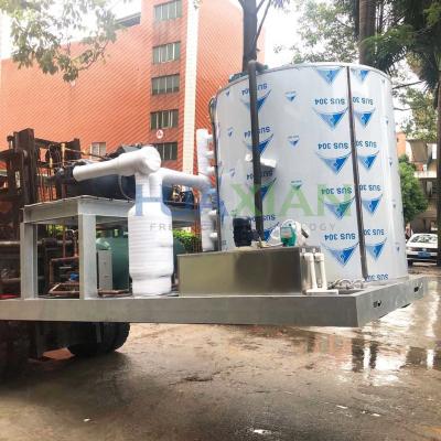 China High Quality China Price 10 Ton Seawater Flake Ice Maker Machine for Fishing-Boat for sale