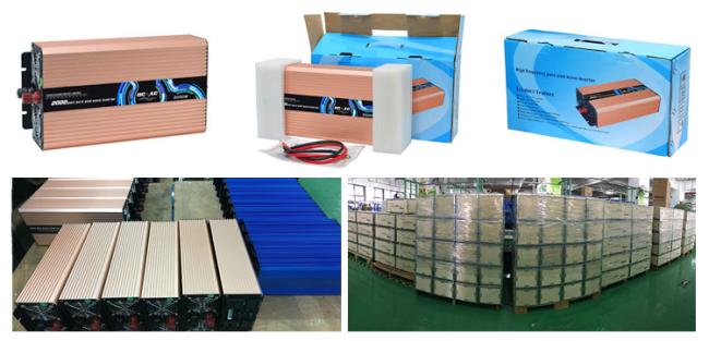 2000w 1500w pure sine wave inverter packaging