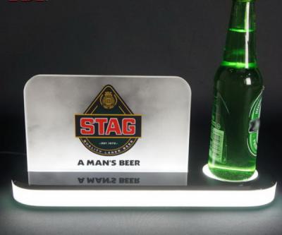China ROHS 200mm Lighted Liquor Bottle Display Light Up Liquor Shelf UL for sale