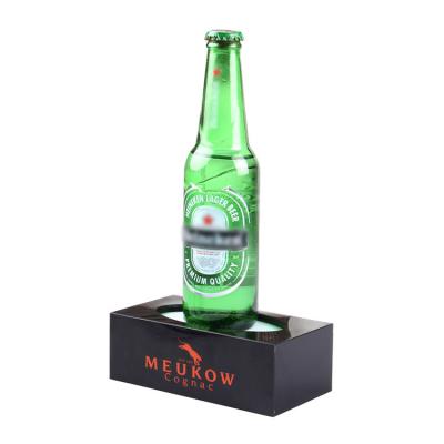 China POS Led Bottle Glorifier 5mm Acrylic Bottle Light Glorifier Engraved Logo for sale