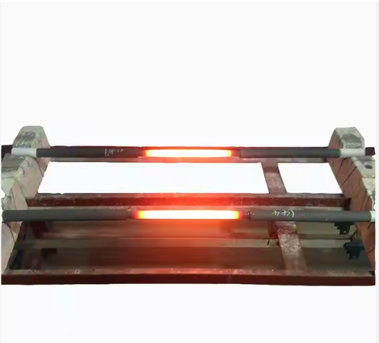 ED-Type Silicon Carbide Heating Element close-up view showing construction details