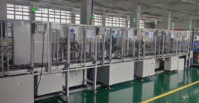 China Easy Maintenance Automatic Motor Assembly Line PLC Control Stator Production Line for sale