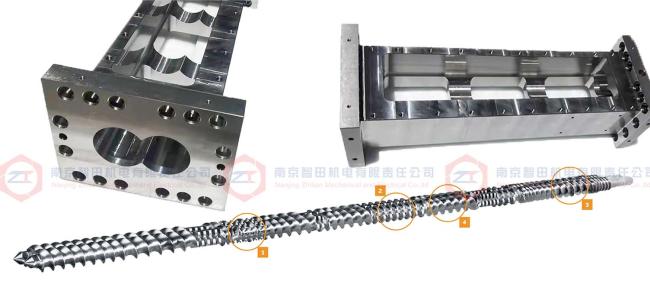 Twin Screw Extruder Barrel