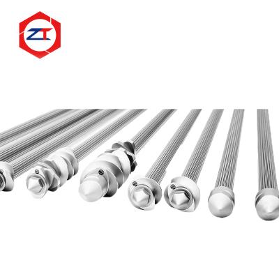 China Excellent Precision Cold Rolling Shaft For Twin Screw Extruder Pet Screw Shaft for sale