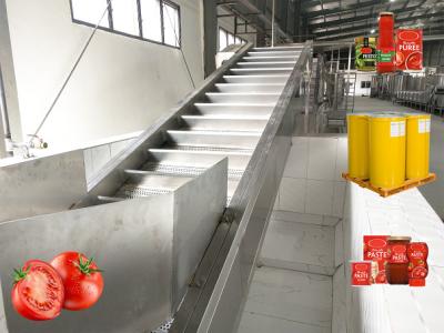 China Aseptic Bag Automatic Tomato Paste Processing Equipment 25T/D 380V for sale