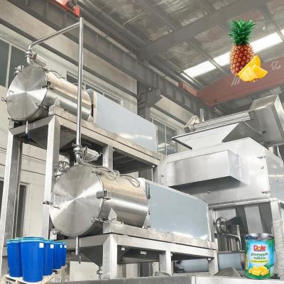 China UHT Sterilizing Juice Pineapple Processing Line 1500T/Day for sale