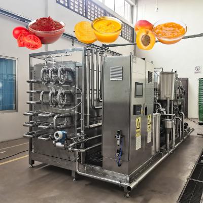 China Tomato Paste Industrial Pasteurizer / Fruit Jam Processing Sterilizer Machine for sale