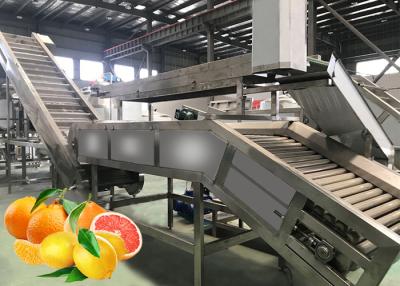 China High Juice Yield Orange Juice Production Line Big Capacity 12 Months Warranty for sale