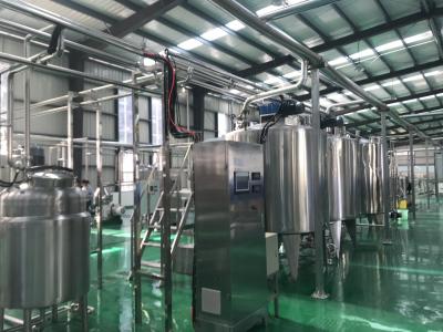 China Paste Puree Mixing 3T/H Fruit Juice Processing Line for sale