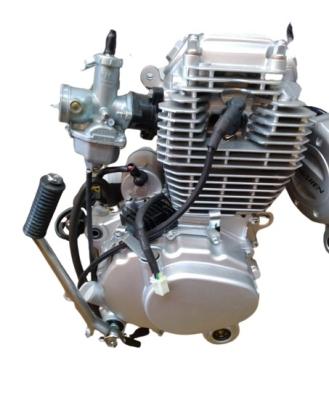China motores de gasolina 250cc embreagem manual, motor de refrigeração ar do pedal de arranque à venda