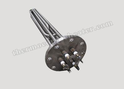 China High Purity MgO Flat Flange Immersion Heater / Hot Water Immersion Heater for sale