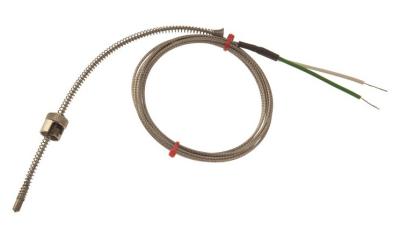 China Adjustable Bayonet K type Thermocouple RTD SS304 High Accuracy Thermocouple Probe for sale