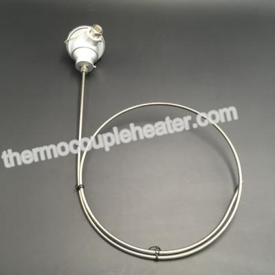 China Pt100 RTD Temperature Sensor , High Temperature Thermocouple Probe 2 Pairs for sale