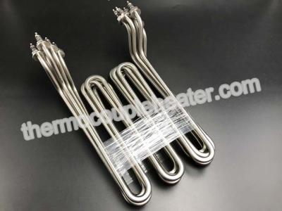 China High Safety Tubular Heating Elements For Water / Non-Corrosive Liquids , Stainless Steel 304 for sale