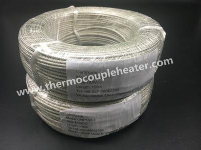 China Fibra de vidrio da alta temperatura del cable aislada con Mesh Protection de acero inoxidable en venta