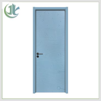 中国 WPCの合成の内部ドア、耐火性の雑音低下寝室のドア 販売のため