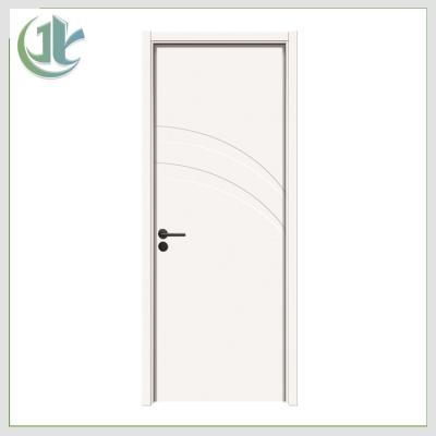 China Impact Rated WPC Interior Door Waterproof Stability Bathroom Use for sale