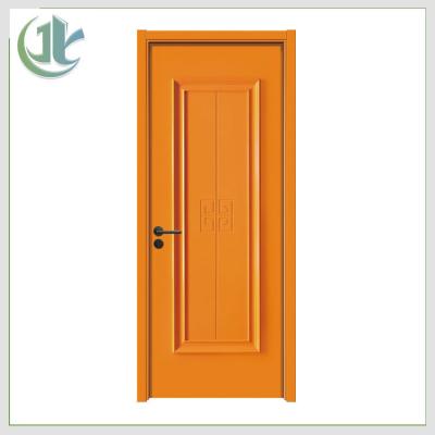 China Eco Friendly Soundproof WPC Interior Door Moisture Resistant 45mm Thickness for sale