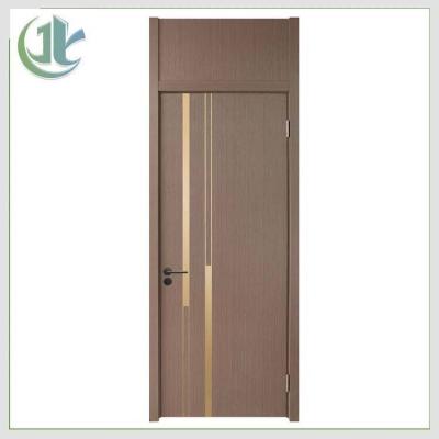 China Portas resistentes da térmita interior, portas do quarto da madeira maciça WPC à venda