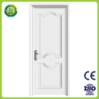 China Soundproof WPC Plain Door Doors Anti Termites  White Bedroom Use for sale