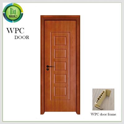中国 防音にODM WPCの明白なドアの喘ぐ終了する表面のアパートの使用 販売のため