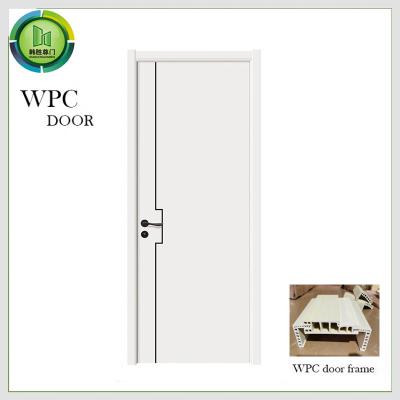 China Formaldehyde Free Door Frame Architrave WPC Wood Bathroom Use for sale