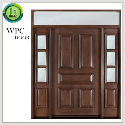 China Anti Termites  Exterior Sliding Glass Doors , WPC Entry Glass Door for sale