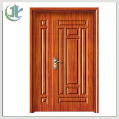 China Attractive Design Stable WPC Double Doors Moisture Proof 1200mm Width for sale