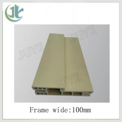 China Composite Hollow Waterproof Bathroom Door Frame PVC Laminted for sale