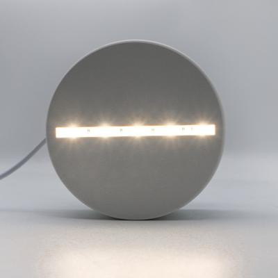 China 3D LED Eye Protection SIngle Color Acrylic Night Light Base for Living Room Decoration for sale