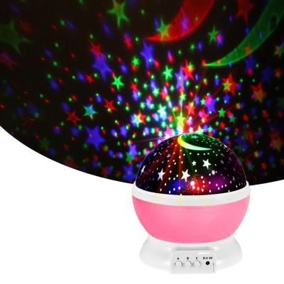 Cina LED 5V USB Living Room Romantic Projector Lamp Colorful Night Sky Star projector Light for Kids in vendita