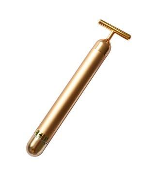 China Water-proof Cosmetology Equipment , 24K Gold Bar Facial Massager for sale